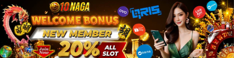 BONUS NEW MEMBER 20% KHUSUS SLOT