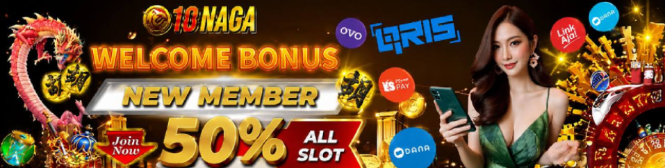 BONUS NEW MEMBER 50% ALL SLOT